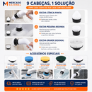 Escova de Limpeza Elétrica: 9 em 1 Limpeza Turbo